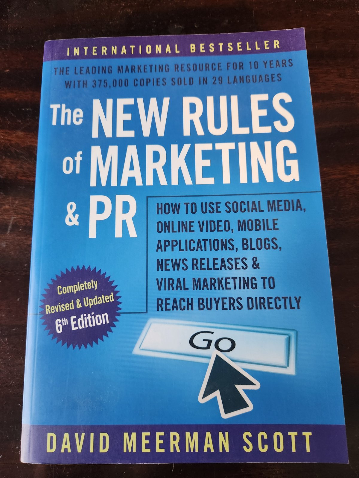 Cover of The New Rules of Marketing and PR