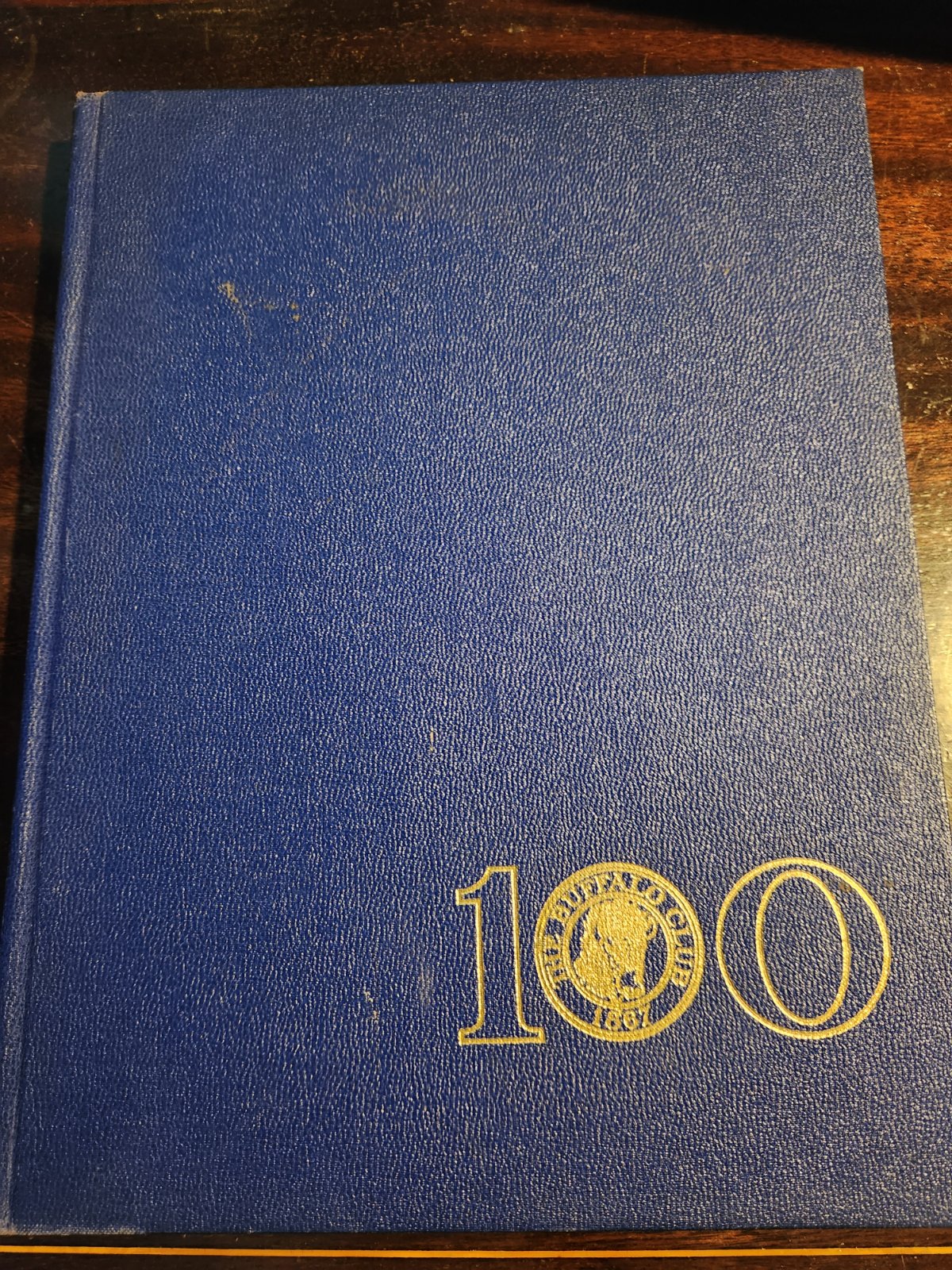 Cover of The Buffalo Club 1867-1967: 100 Years