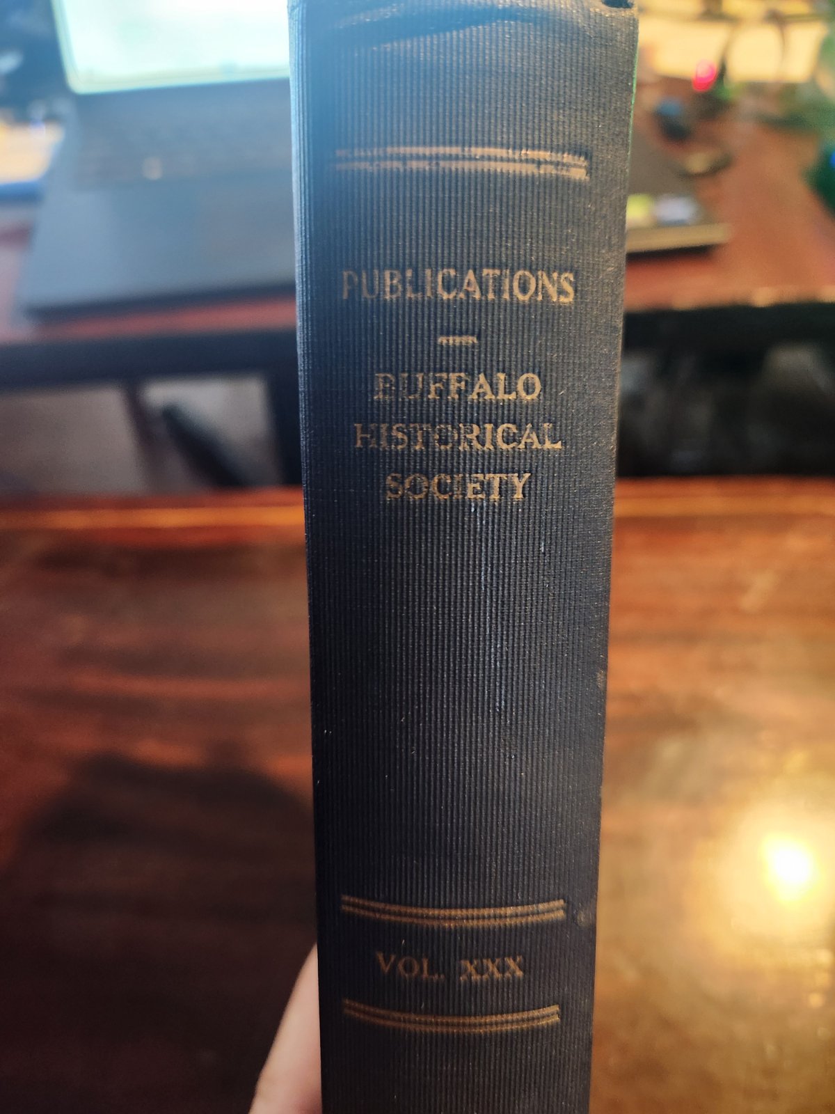 Cover of Buffalo Historical Society Publications (Volume XXX - 30)