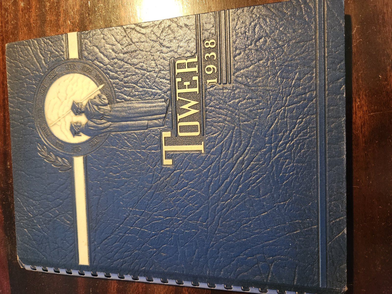 Cover of Tower Yearbook 1938 - Amherst High School