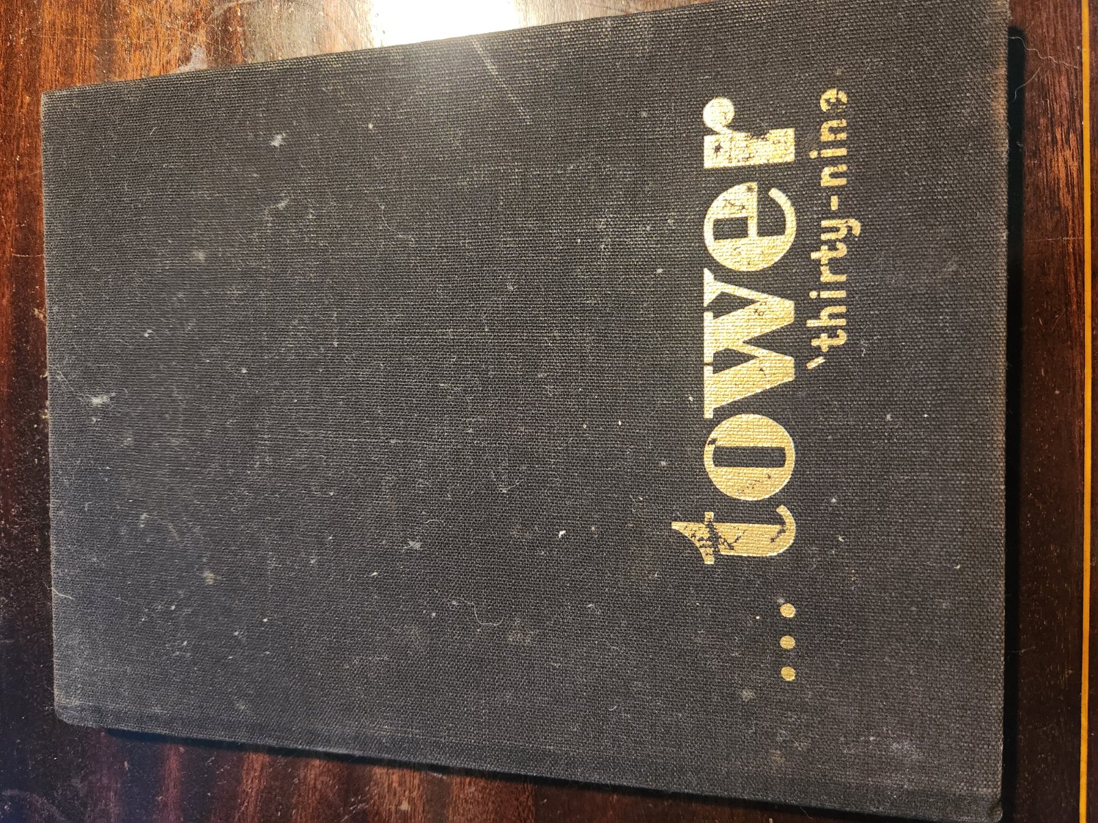 Cover of Tower Yearbook 1939 - Amherst High School