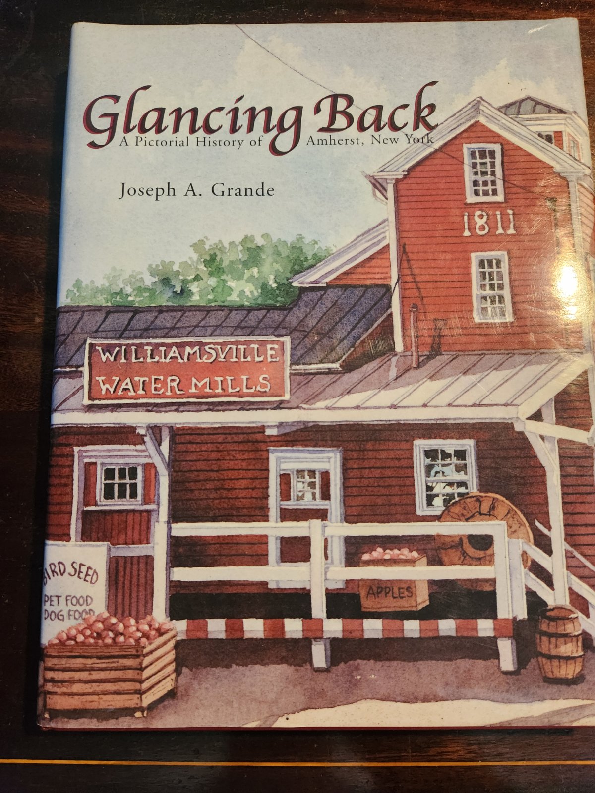 Cover of Glancing Back: a Pictorial History of Amherst, New York