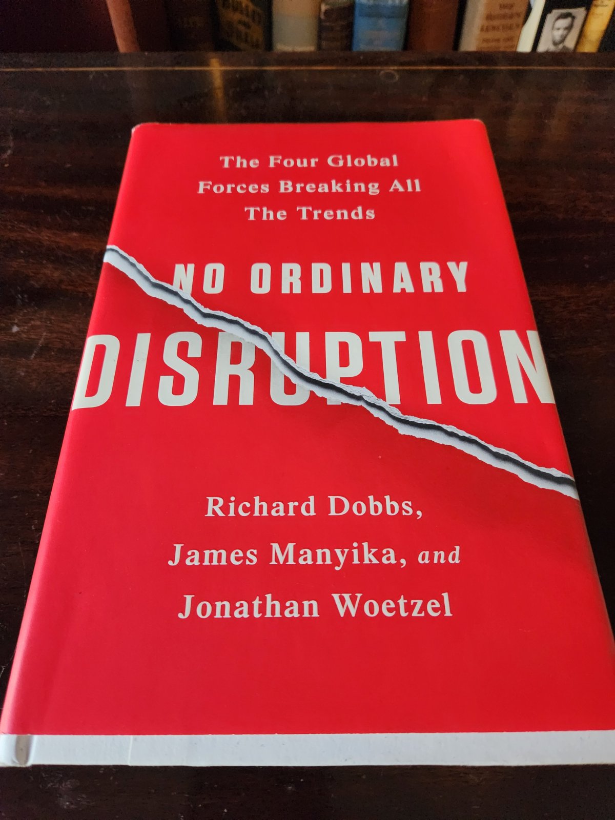 Cover of No ordinary disruption