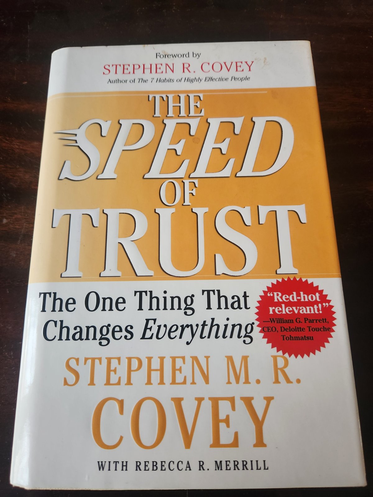 Cover of The SPEED of Trust