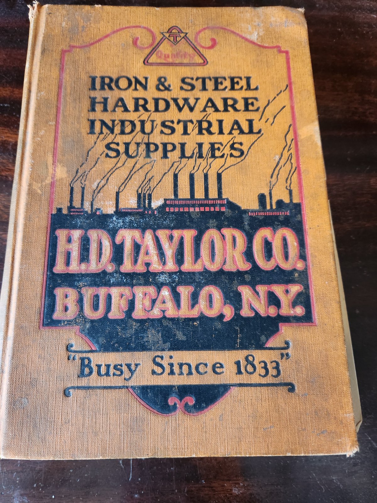 Cover of H.D. Taylor Co. Buffalo, NY - Iron & Steel Hardware Industrial Supplies