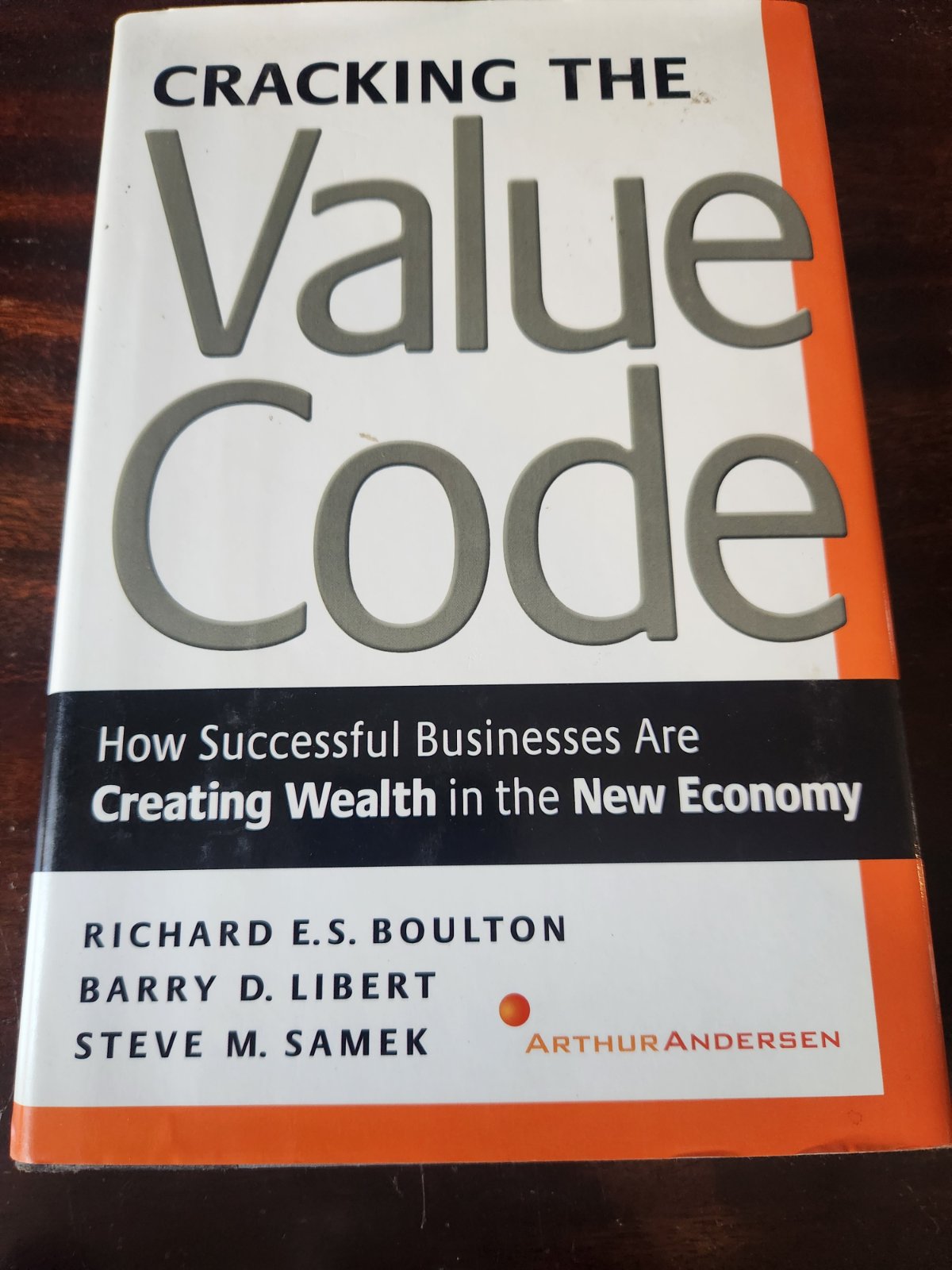 Cover of Cracking the value code