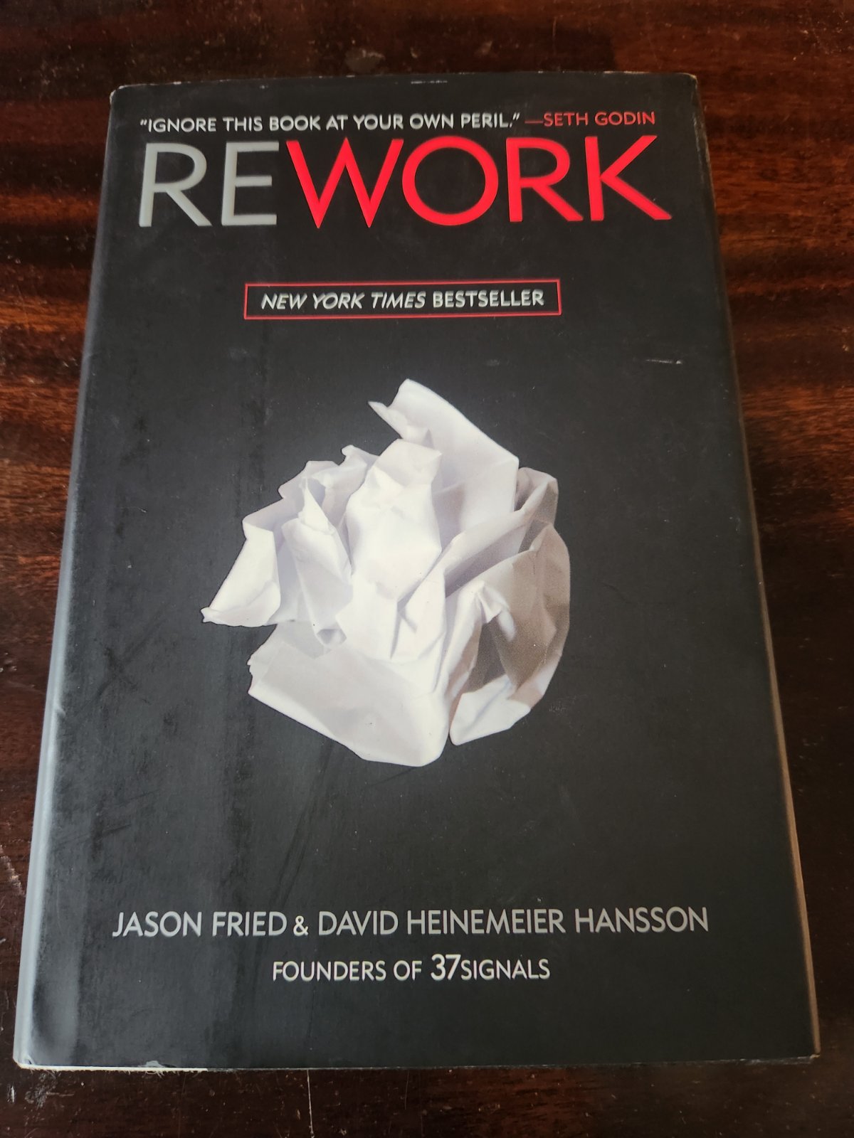 Cover of Rework